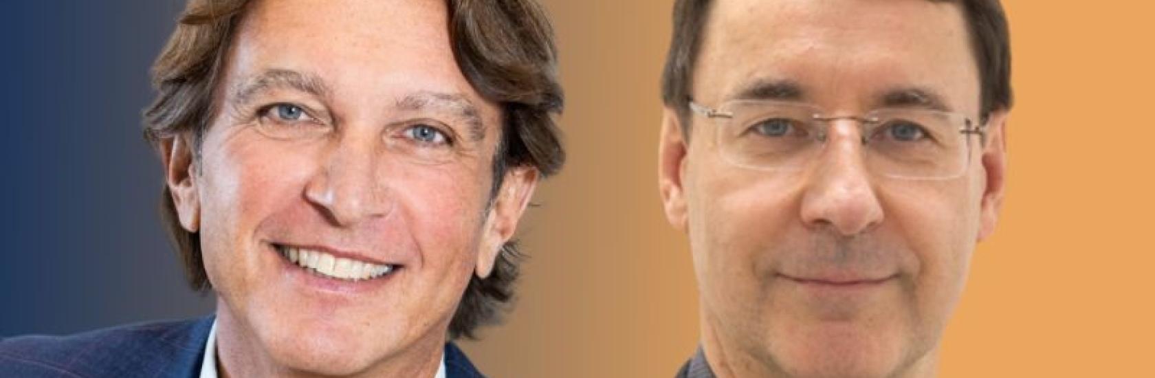 Dr. Sven Oleownik von EMERAM und Dr. Thomas Brandner von Provital